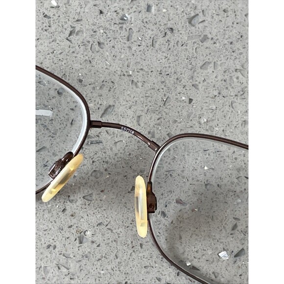 Ti-Flex Eyeglasses Frames ONLY T1510 Cognac Full rim 55-18-145 brown